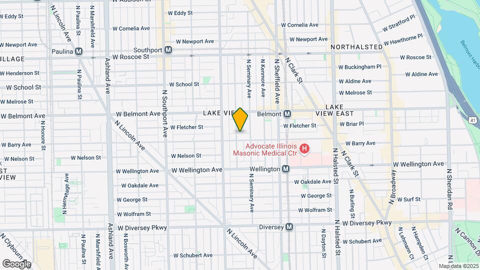 3111 N Clifton Ave Map and Location Details