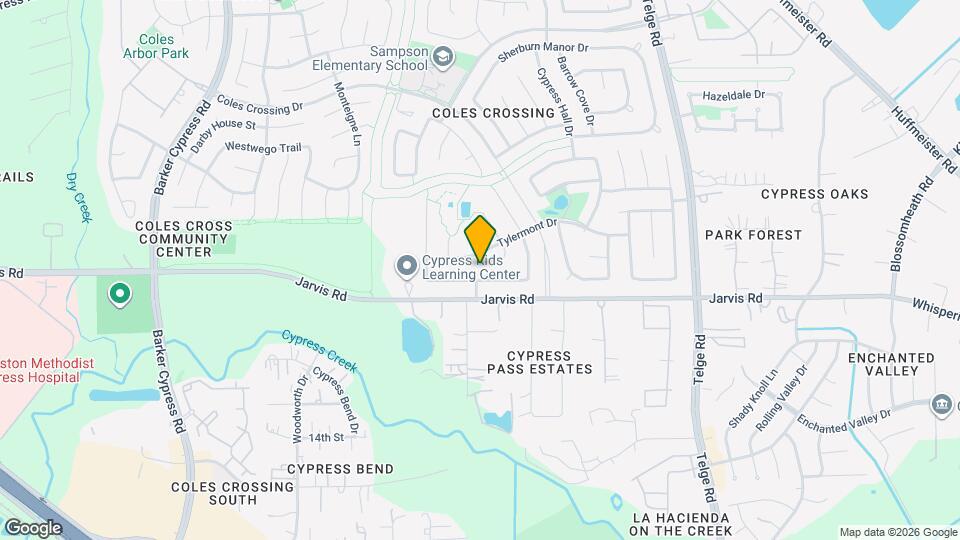 12907 Stiller Park Ct Map and Location Details