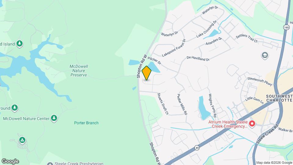 14026 Ballyshannon Ln Map and Location Details