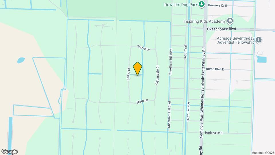 1464 Gallop Dr Map and Location Details