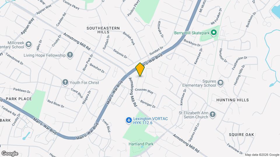 3424 Promenade Dr Map and Location Details