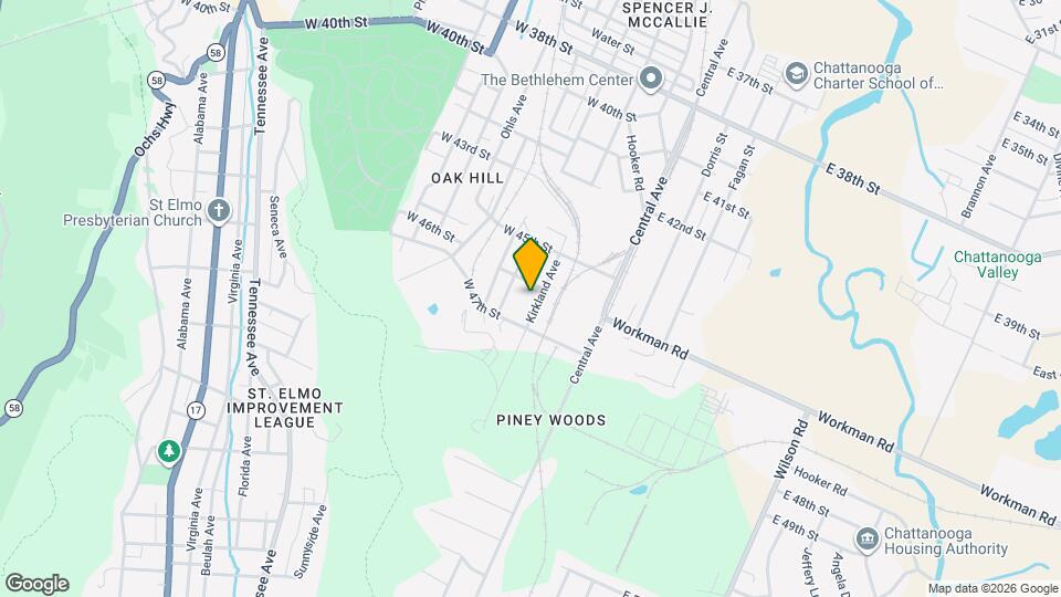 4609 Kirkland Ave Map and Location Details