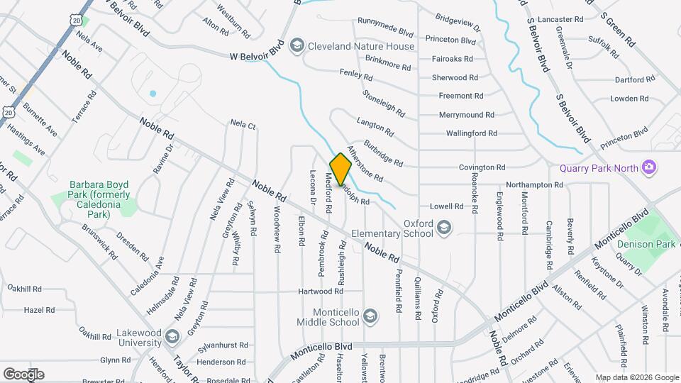860 Clarence Rd Map and Location Details
