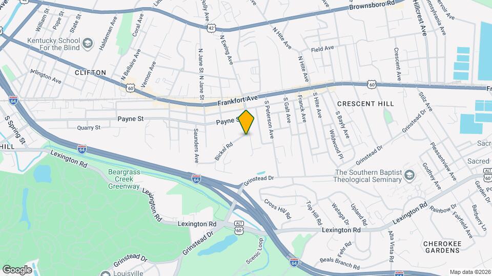 306 S Ewing Ave Map and Location Details