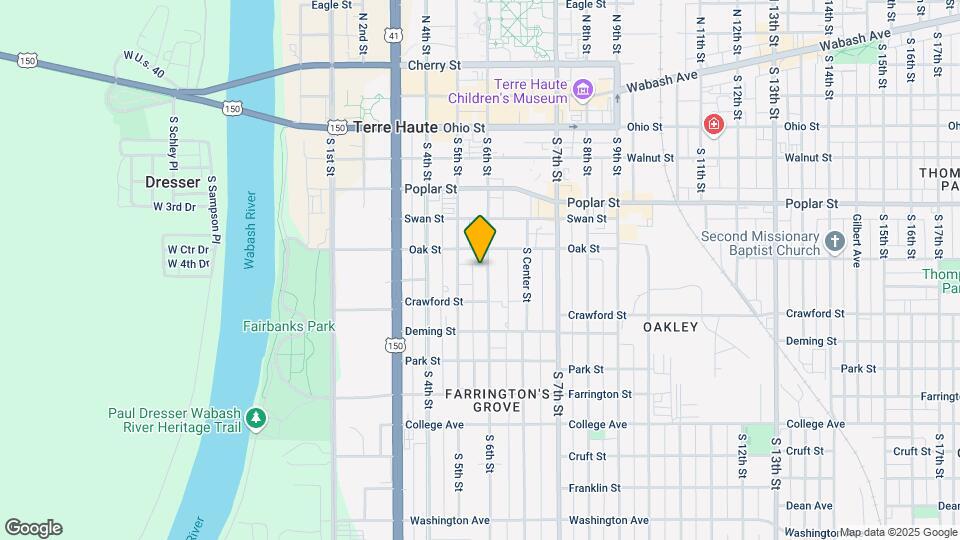 525 S 6th St Map and Location Details