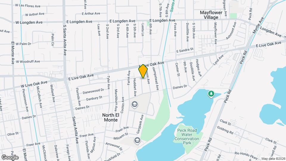 5656 Garypark Ave Map and Location Details