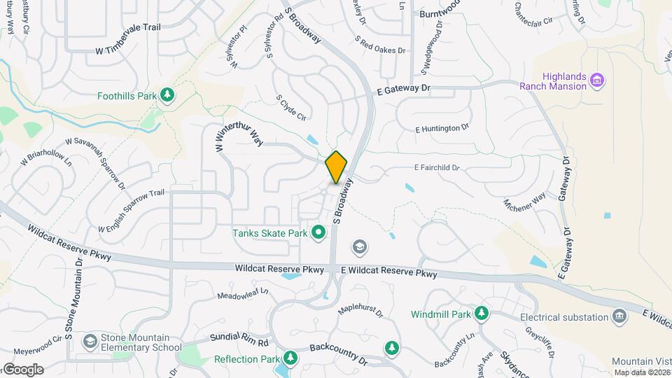 10158 Autumn Blaze Trail Map and Location Details