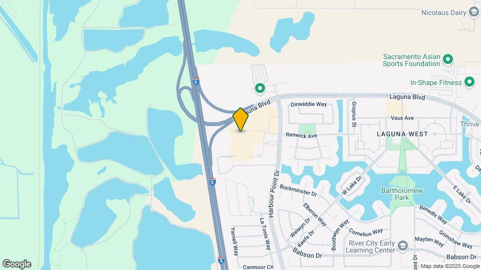 Furnished Studio-Sacramento - Elk Grove Map and Location Details