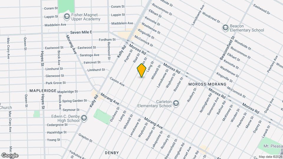 12505 Laing St Map and Location Details