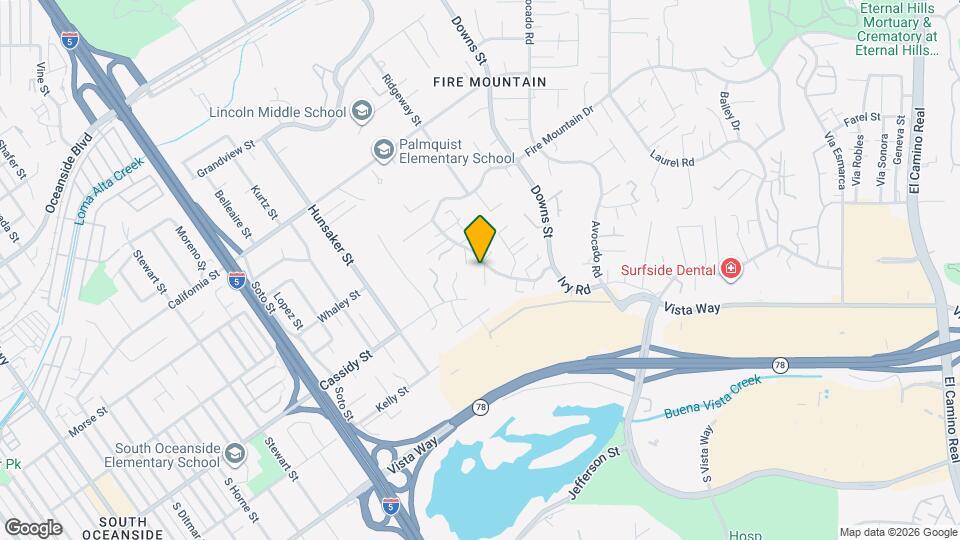 1769 Ivy Rd Map and Location Details