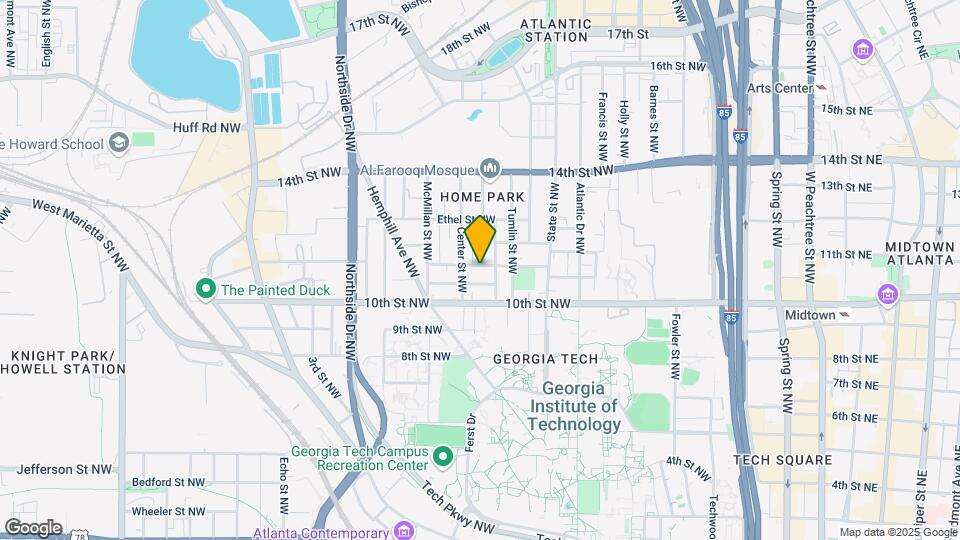 454 Calhoun St NW Map and Location Details