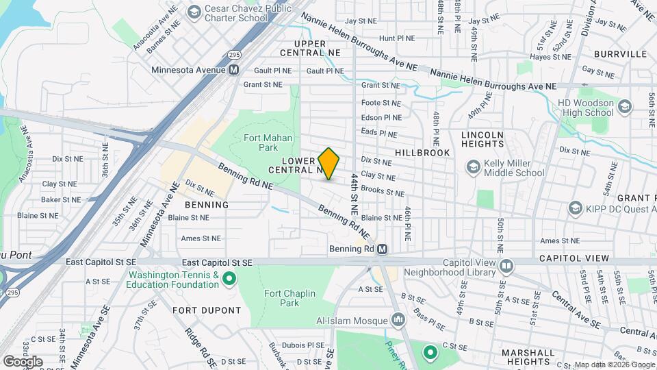 4253 Brooks St NE Map and Location Details