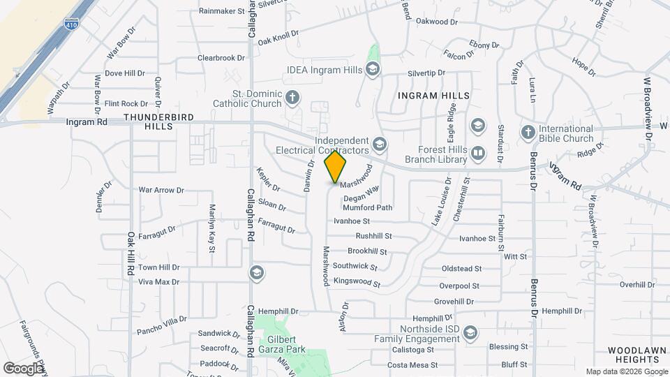 2702 Wheatfield Dr Map and Location Details