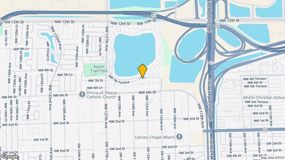 720 NW 123rd Ave Map and Location Details