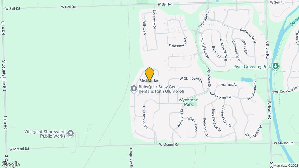 25451 Medinah Ln Map and Location Details