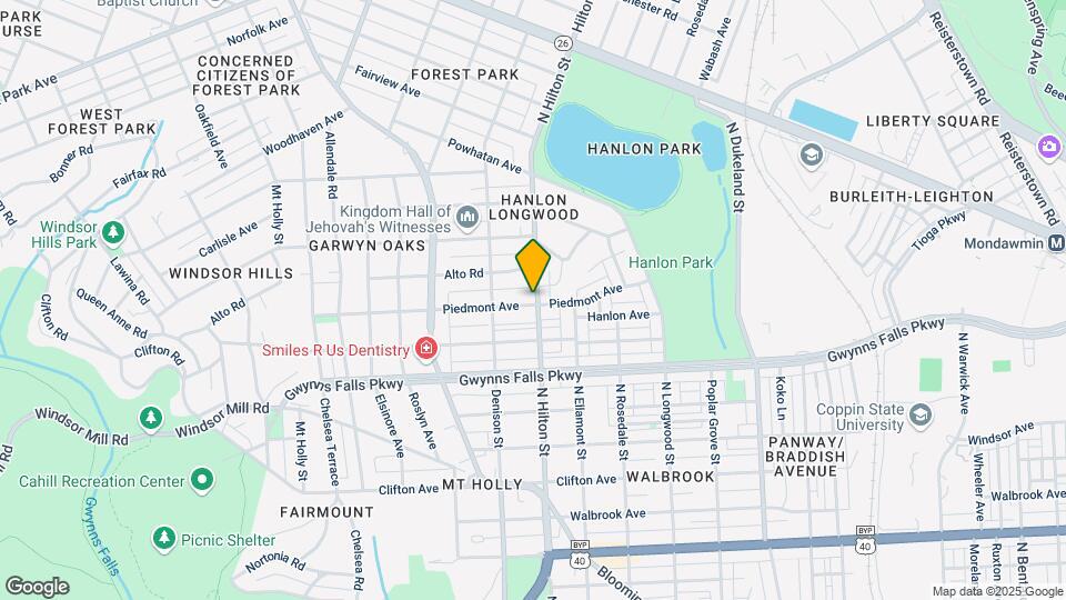 3300 Piedmont Ave Map and Location Details