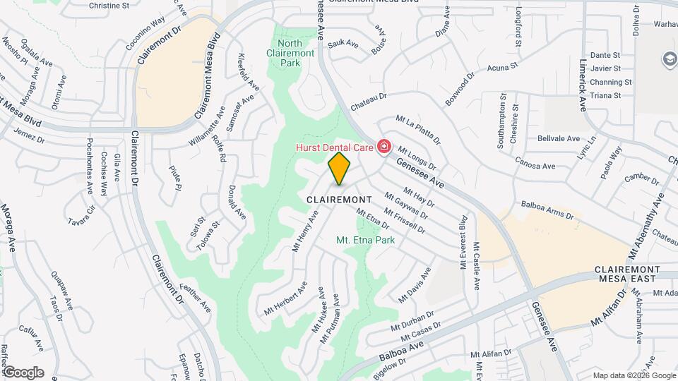 4472 Mt Herbert Ave Mapa y Detalles de la Ubicación