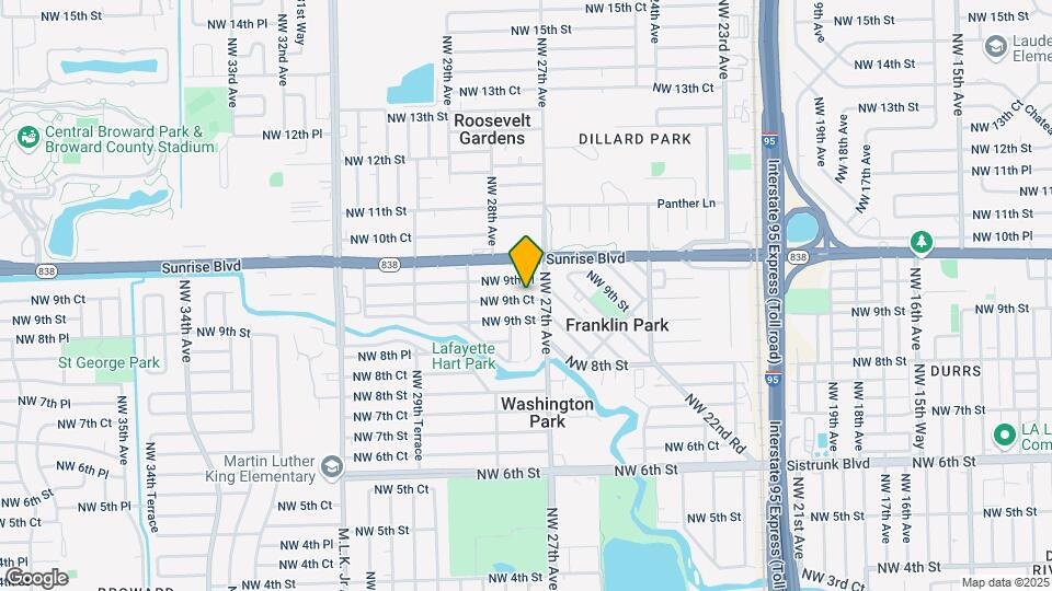 2721 NW 9th Ct Map and Location Details