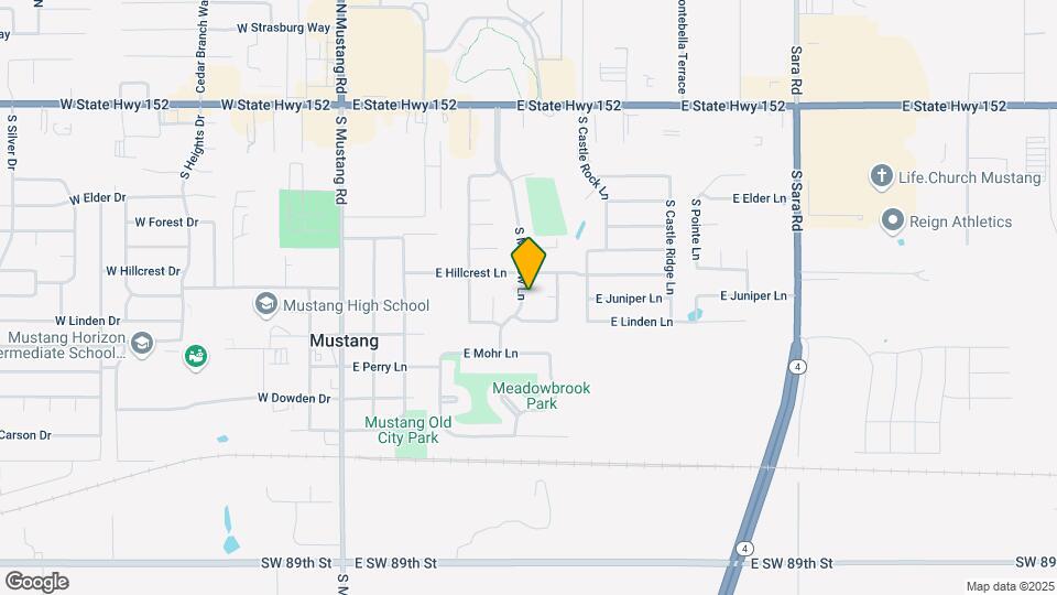 722 S Meadow Ln Map and Location Details