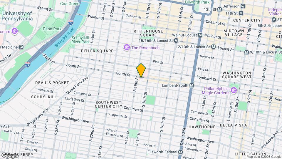 1828 South St, Unit 2 Map and Location Details