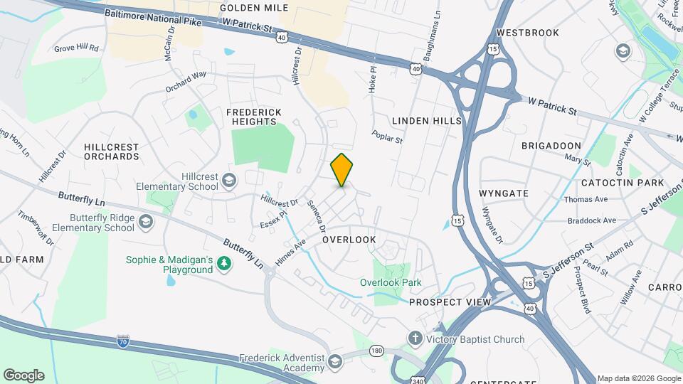 557 Cascade Way Map and Location Details