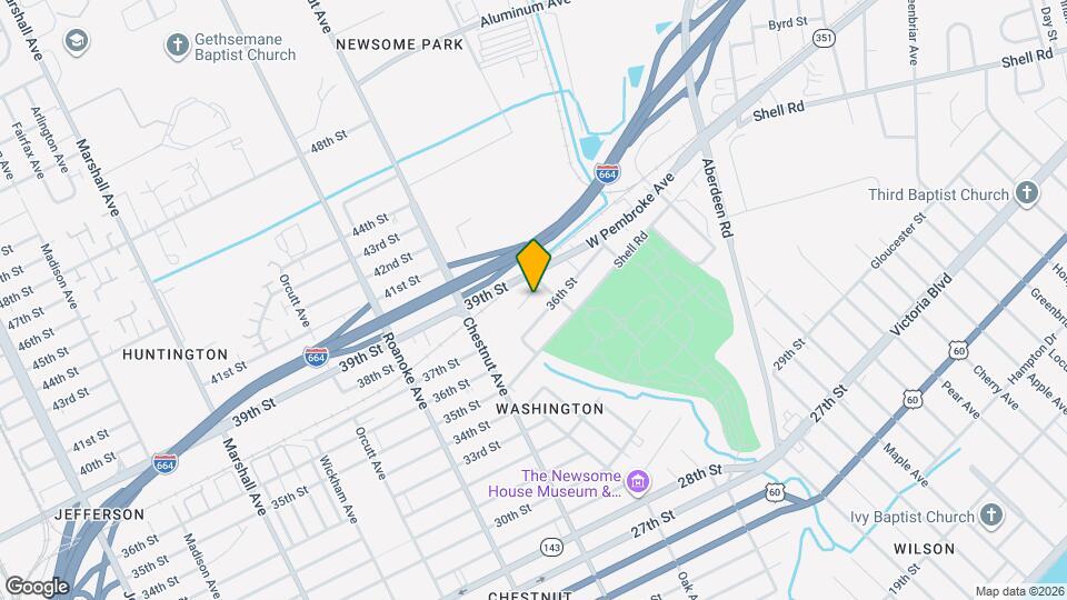 1248 37th St Map and Location Details