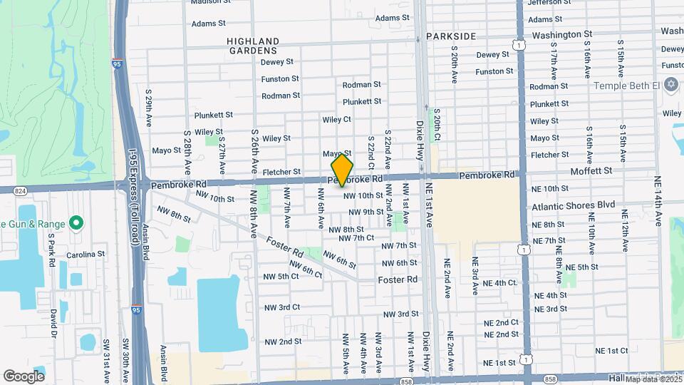 516 NW 10th St Mapa y Detalles de la Ubicación