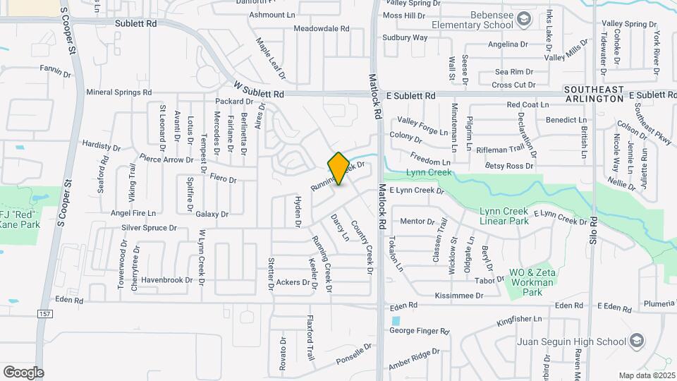 808 Xavier Dr Map and Location Details