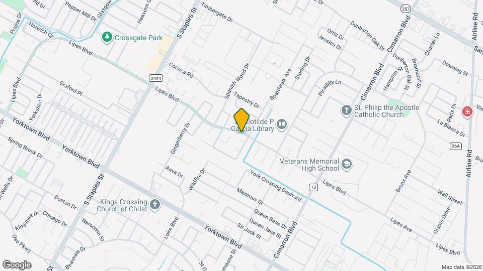 6010 Stetson Cir Mapa y Detalles de la Ubicación