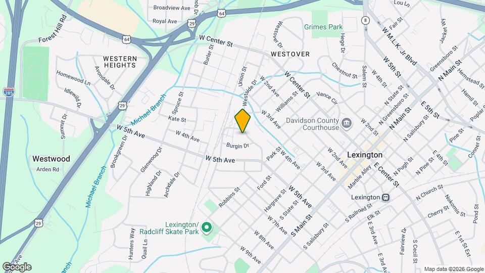 504 Westside Dr Map and Location Details