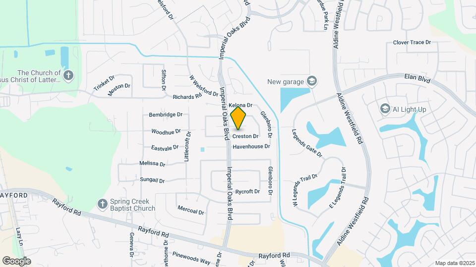 2015 Creston Dr Map and Location Details