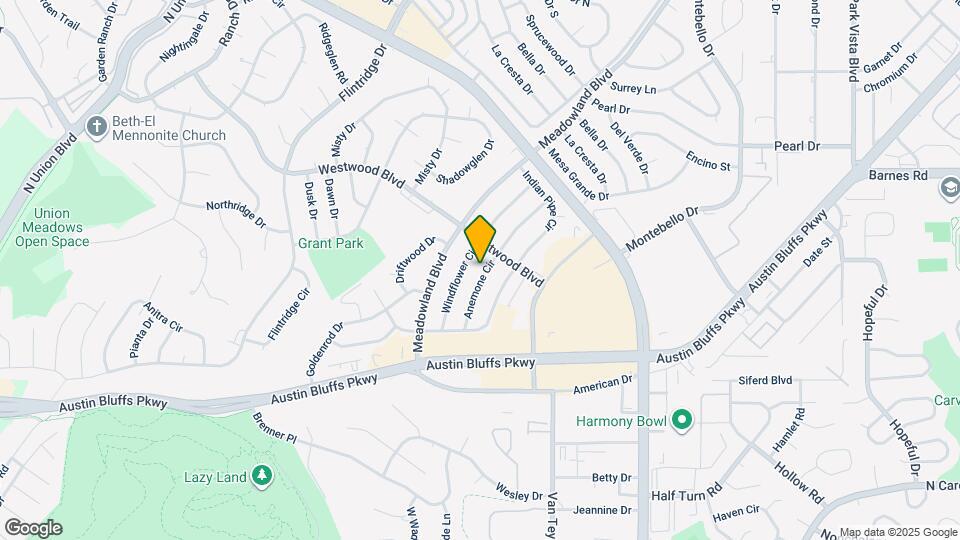 3622 Anemone Cir Map and Location Details