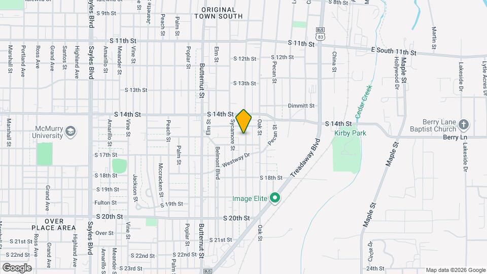 1534 Chestnut St Map and Location Details