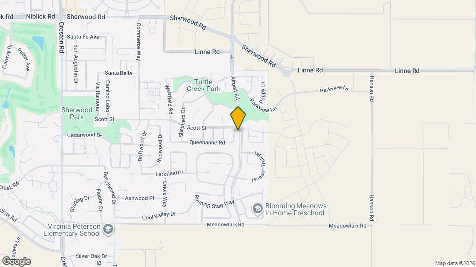 1820 Marigold Ln Map and Location Details