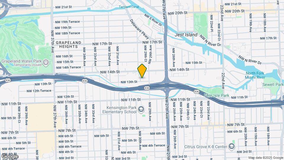 2951 NW 13th St Map and Location Details