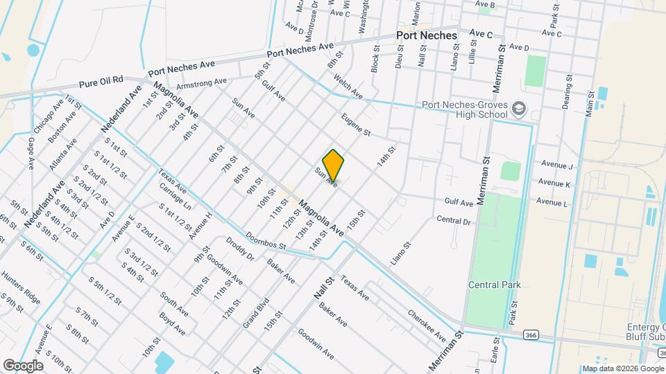 2102 13th St Map and Location Details