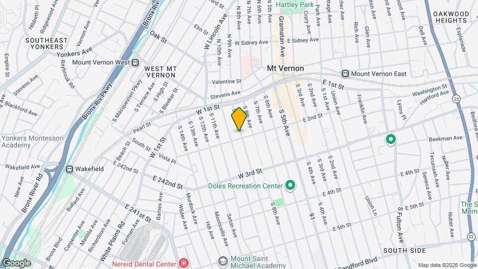 58 S 9th Ave Mapa y Detalles de la Ubicación