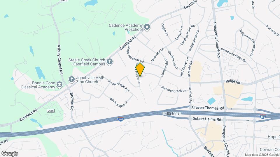 11834 Long Forest Dr Map and Location Details