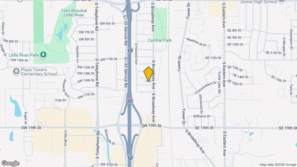 109 SW 15th St Map and Location Details