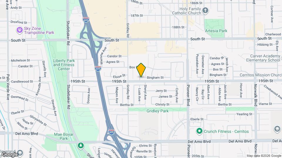 11502 Bingham St Map and Location Details