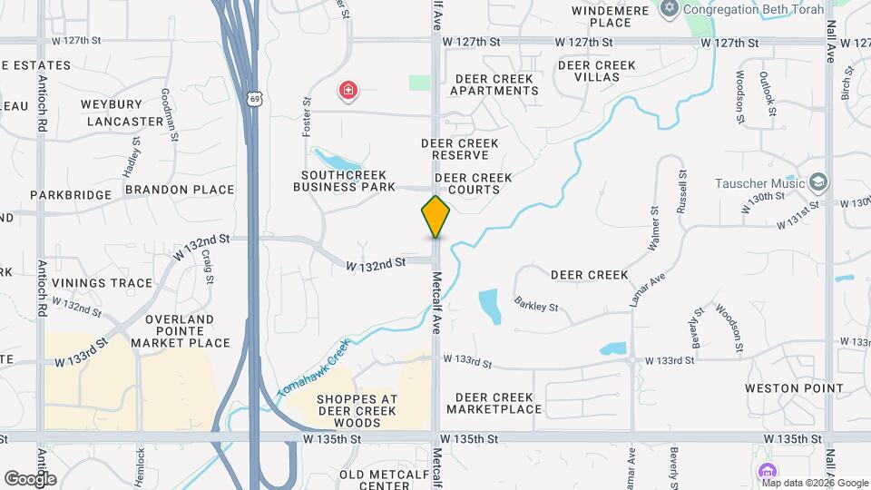 Deer Creek Apartments Map and Location Details