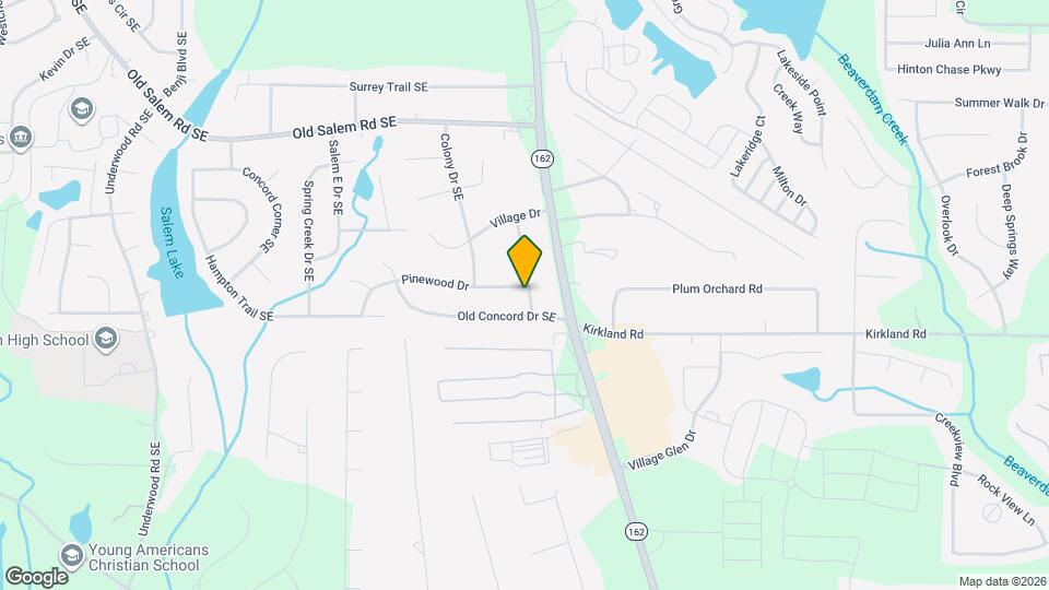 2075 Pinewood Dr Map and Location Details