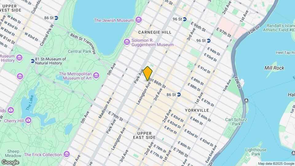1262-1270 Lexington Ave Map and Location Details