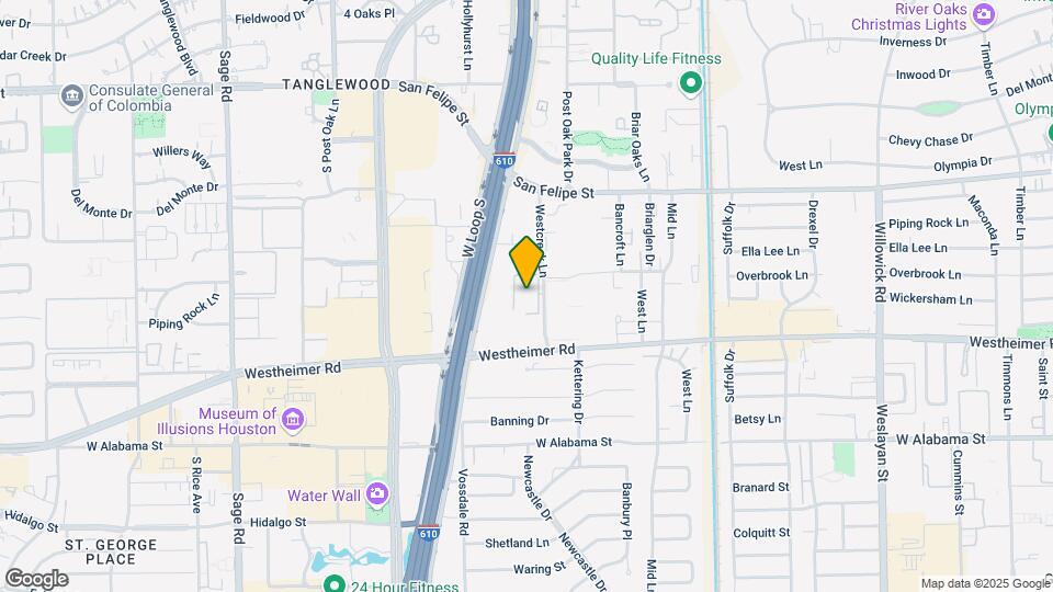 2350 Westcreek Ln Map and Location Details