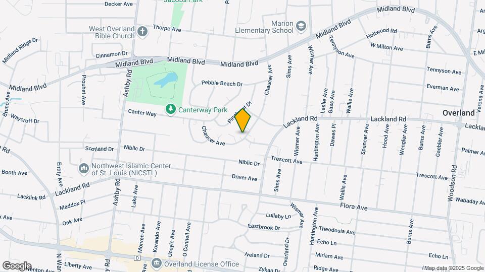 2315 Chaucer Ave Mapa y Detalles de la Ubicación