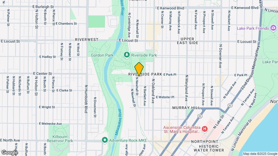 2632-2636 N Newhall St Map and Location Details