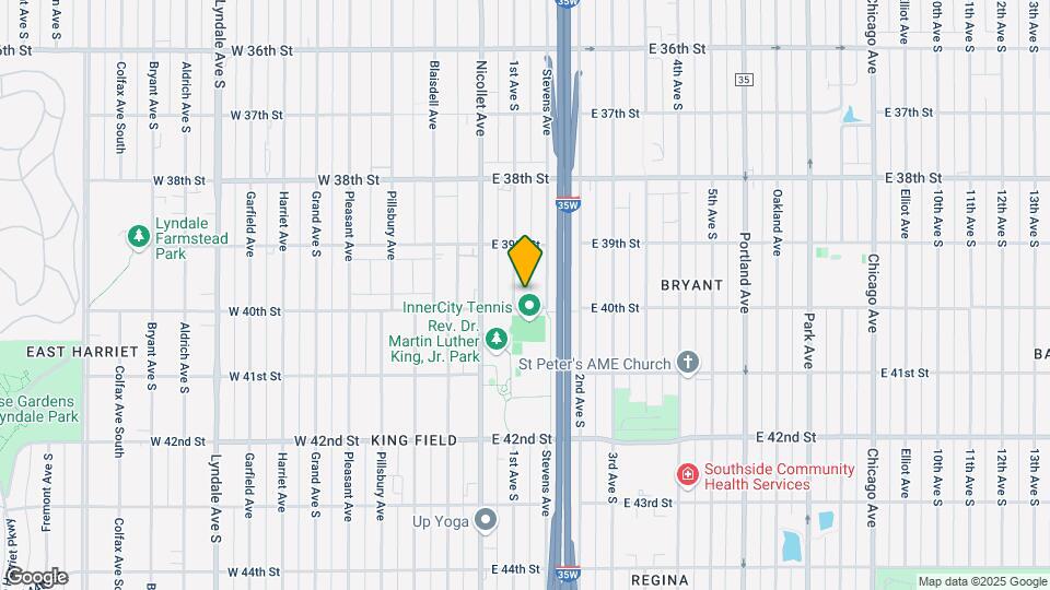 3947 1st Ave S Mapa y Detalles de la Ubicación