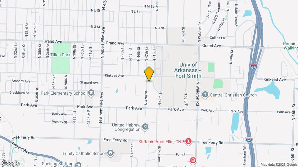 530 N 47th St Map and Location Details
