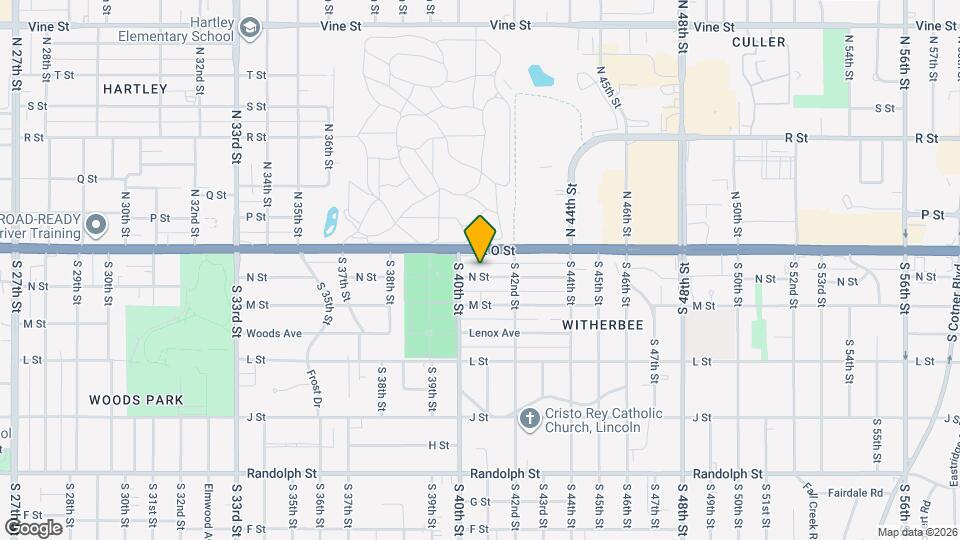 4028 N St Map and Location Details