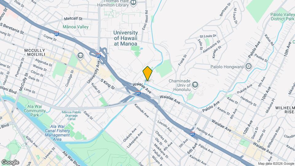 2921 Koali Rd Mapa y Detalles de la Ubicación